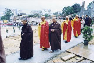 志蓮護理安老院及志蓮中心奠基灑淨儀式 (1992年4月)