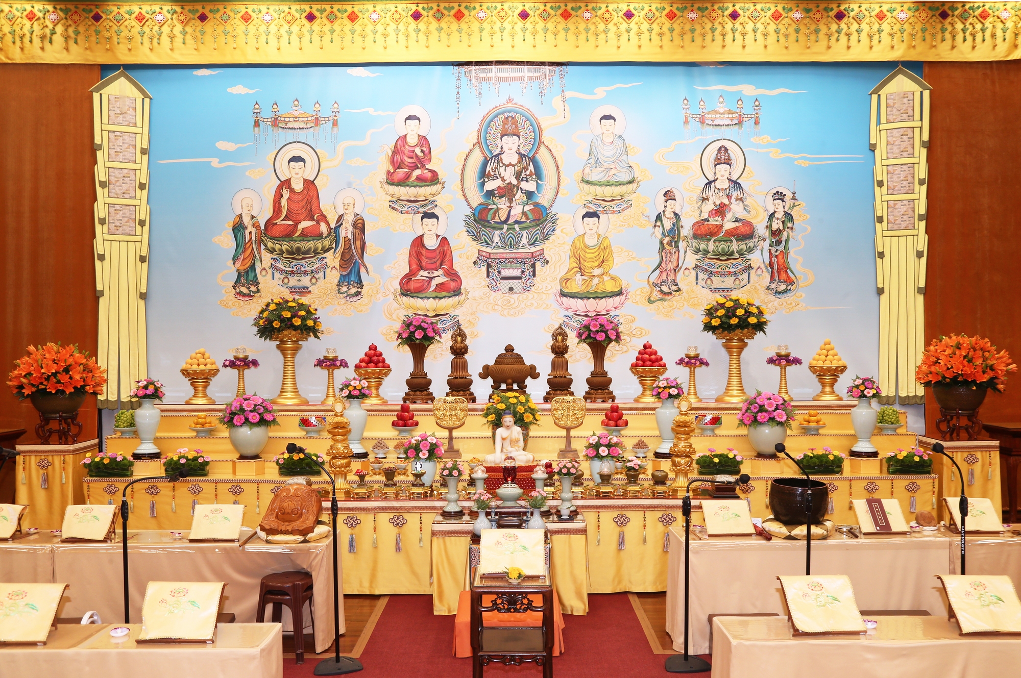 禮藥師寶懺法會莊嚴壇場
